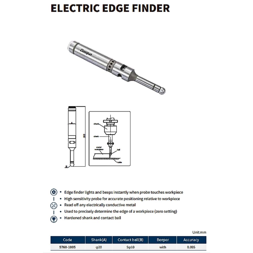 ELECTRONIC EDGE FINDER 10 mm